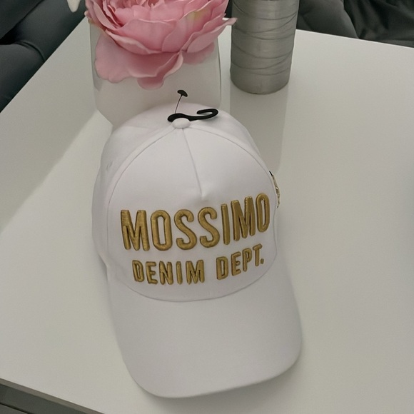 Mossimo Denim Dept. White Cap Brand New - Picture 1 of 11